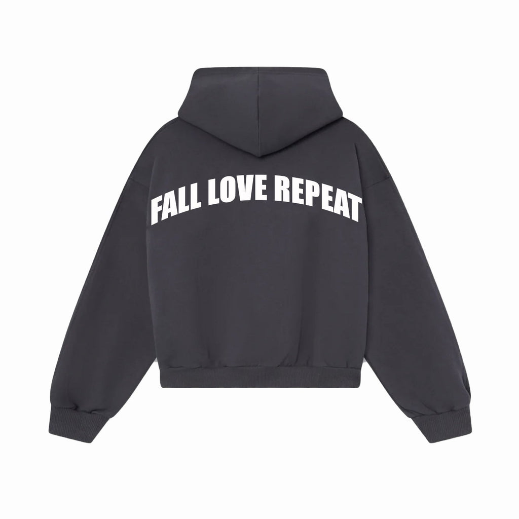 Rituals Grey Zip Hoodie Men